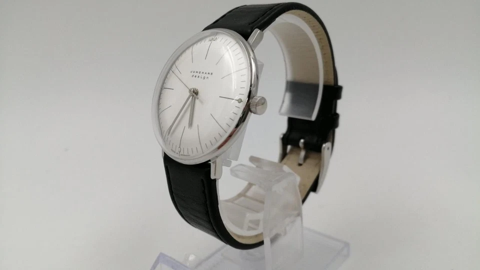 JUNGHANS 027/3700.02 MAX BILL HANDWIND Mechanical Watch - image 3 of 4