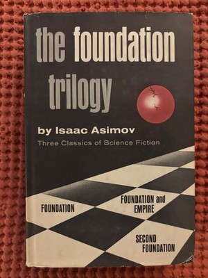 The Foundation Trilogy Isaac Asimov BCE HC DJ 1971 Doubleday Sci-Fi