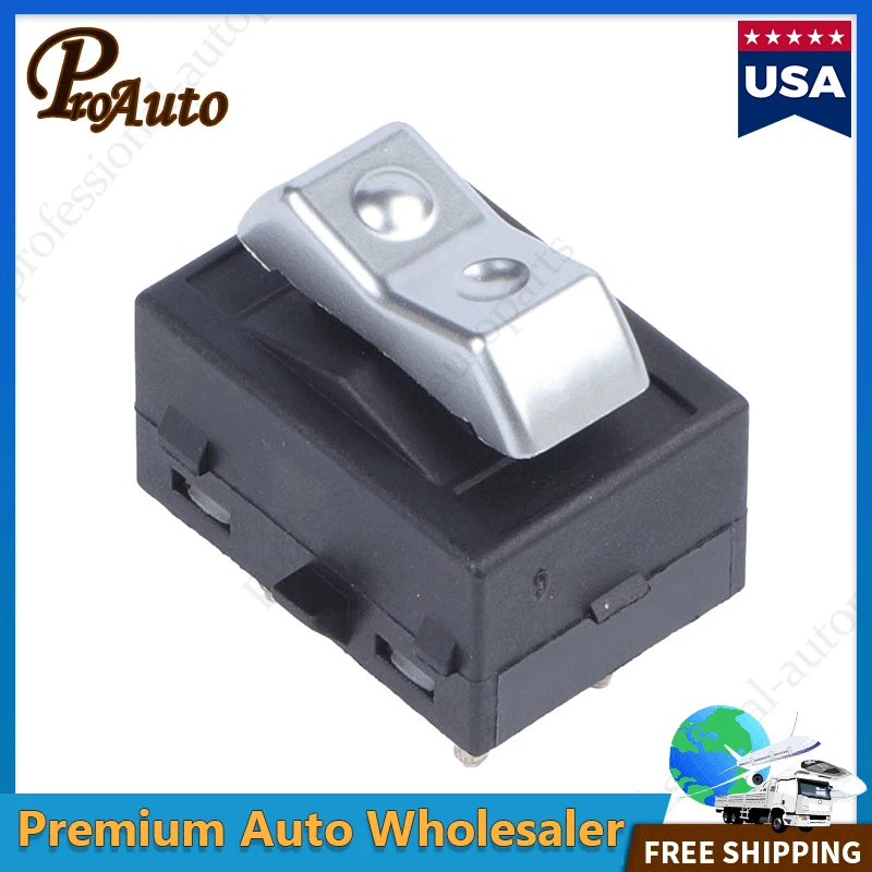 Power Window Switch Passenger Side For Dodge D150 D250 D350 Dakota W150 W250 - Image 2 of 4