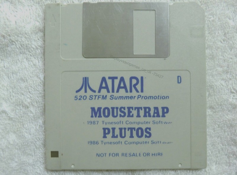 73427 Mouse Trap / Plutos - Atari ST (1987)