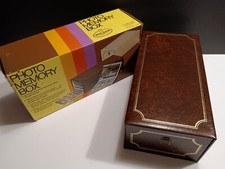 The Holson Company Vintage Photo Memory Box Holder.