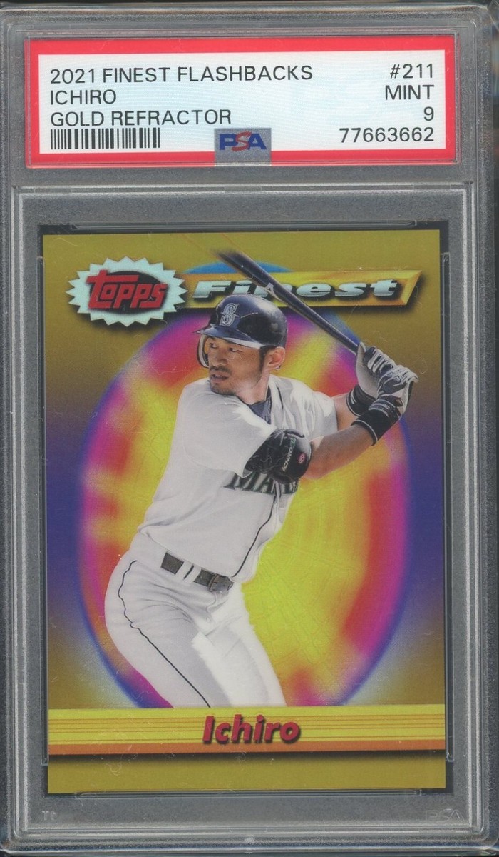 ICHIRO / Topps finest 2021 FINEST MOMENTS AUTOGRAPHS Gold
