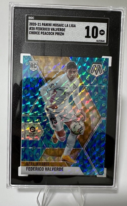 2020-21 Panini Mosaic La Liga - Federico Valverde #28 Choice 2020-21 Panini Mosaic La Liga - Federico Valverde #28 Choice
