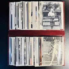 100 MARILYN MONROE PHOTO POSTCARDS - 1970s-80s Beautifully Organized Book - Mint