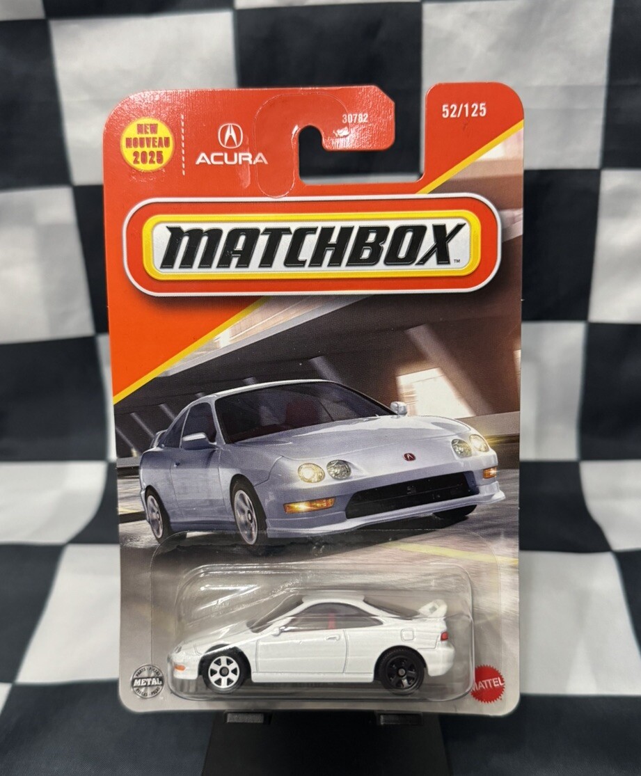 マッチボックス 1997 アキュラ インテグラ TYPE R 白 MATCH BOX】2月22日発売 1997 ACURA INTEGRA TYPE R アキュラ