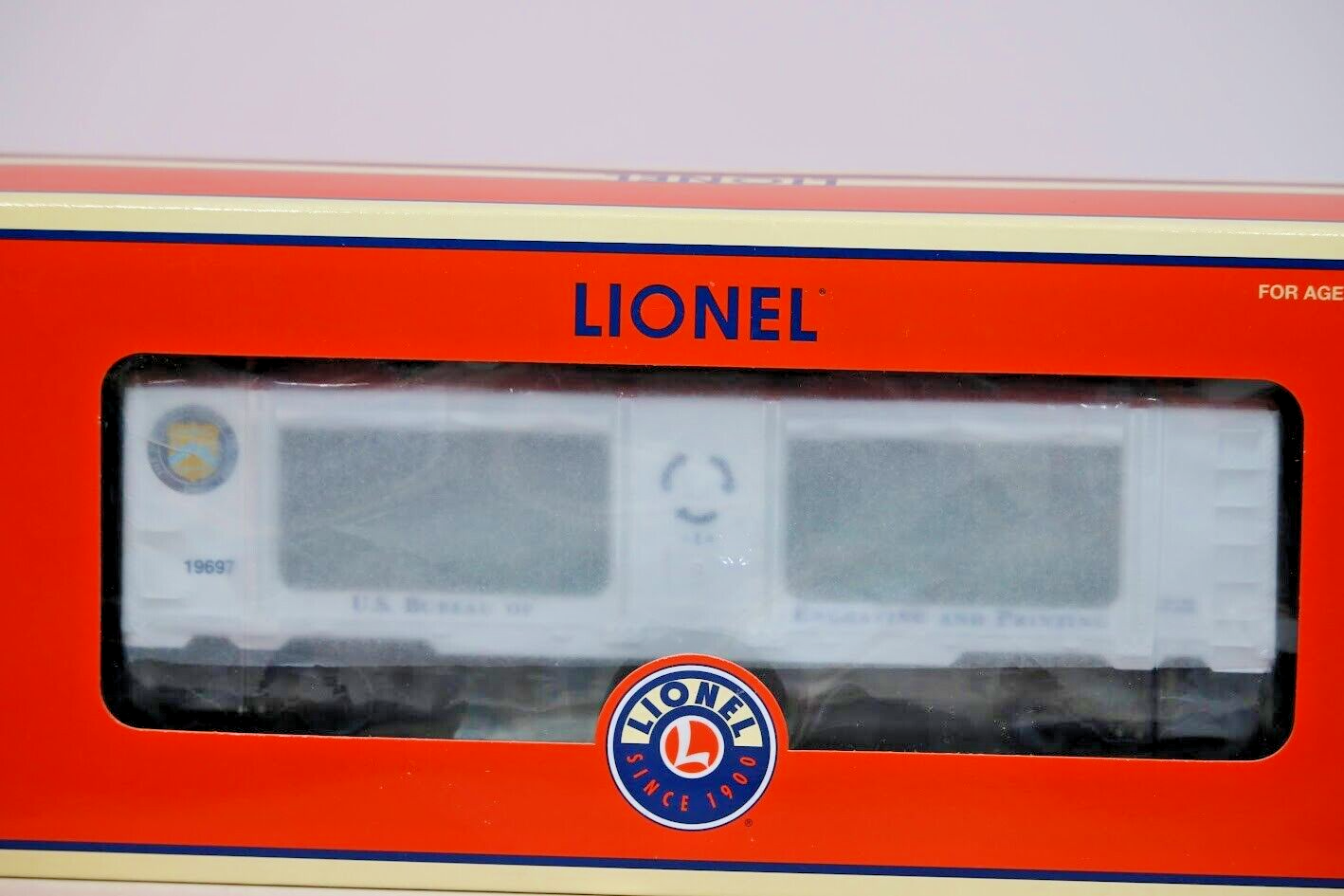 Lionel Trains 6-19697 Bureau of Engraving & Printing Mint Car New in Box
