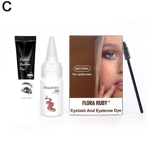 Eyebrow Tint Dye Enhancers Cream Eyebrow Color Gel Semi-permanent Long lasting - Picture 9 of 14
