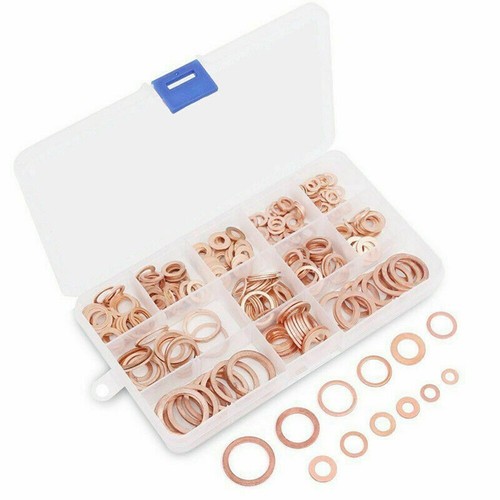 Efficient and M5M22 Copper Crush Washer Kit for Oil Pan Maintenance eBay