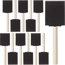 Foam Paint Brushes, 2 Inch, 16 Pack, Sponge Brushes, Sponge Paint Brush