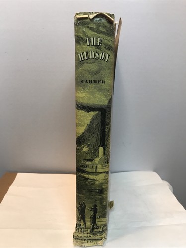 Vintage Hard Cover Book “ The Hudson“ By Carl Cramer. Copyright 1939, 67, 68 ! - Picture 3 of 12