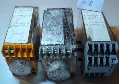 SCHLEICHER ZEITRELAIS SZ600 500W 380V OVP NEU + SZB31 + SZT32