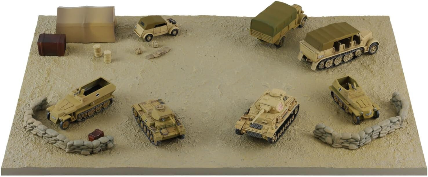 Комплект SPK03 для PIT-ROAD 1/144 СЕРИИ SPK Немецкого африканского корпуса (БИТВА за Тунис)