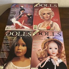 Set of 4 Vintage Doll Reader Magazine Year 1994,1996 , 1997 Books