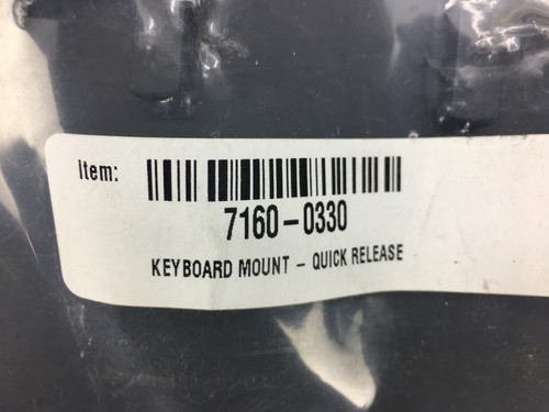 Gamber Johnson 7160-0330 Quick Release Keyboard Tray Mount - Picture 2 of 3