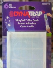StickyTech Glue Cards Flylight Insect Trap Dynatrap 6 Pcs Odor-free 230093