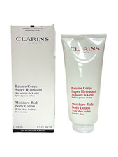 Clarins Moisture-Rich Body Lotion Whit Shea Butter 200ml/6.5oz NEW 