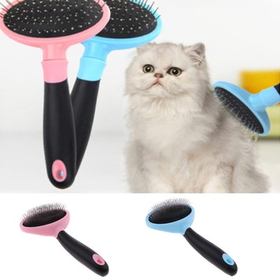 Pet Hair Rack Brush Dog Cat Grooming Comb Slicker Brush Grooming
