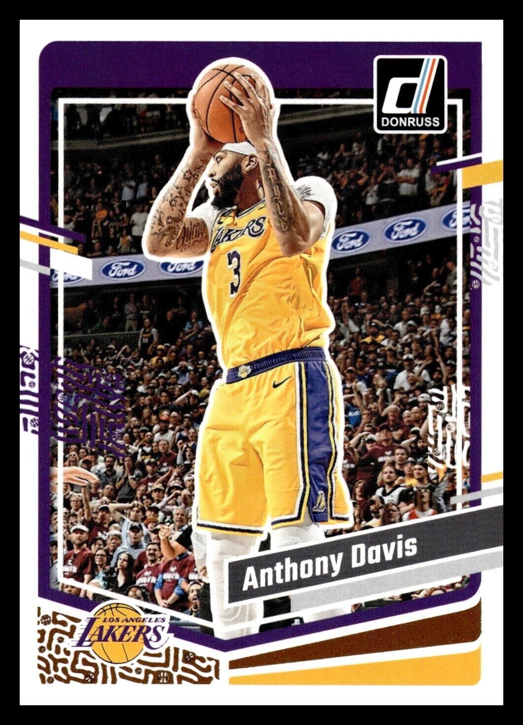 Anthony Davis #130 Basketball Cards 2023 Panini Donruss trading card — raw and PSA graded price guide