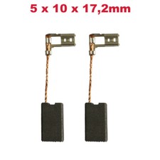2x Schleifkohle Kohlebürste 5x10x17.2mm für Bosch GBH 4 DFE GBH 4 DSC GBH 4 top