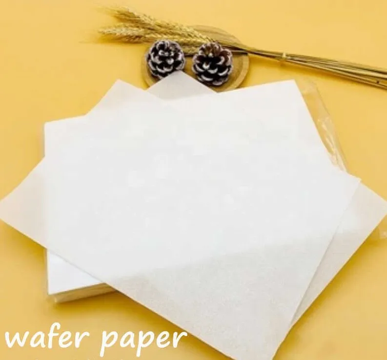 10/50/100 x Sheets A4 Wafer Paper for Edible Printing
