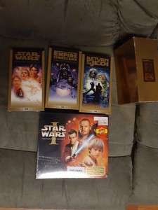 star wars vhs collection