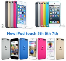    NEW Apple iPod Touch 5th 6th 7th Gen 16/32/64/128/256GB Sealed- All colors    