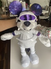 Disney Mickey Mouse 50th Anniversary Main Attraction Space Mountain Plush 1/12