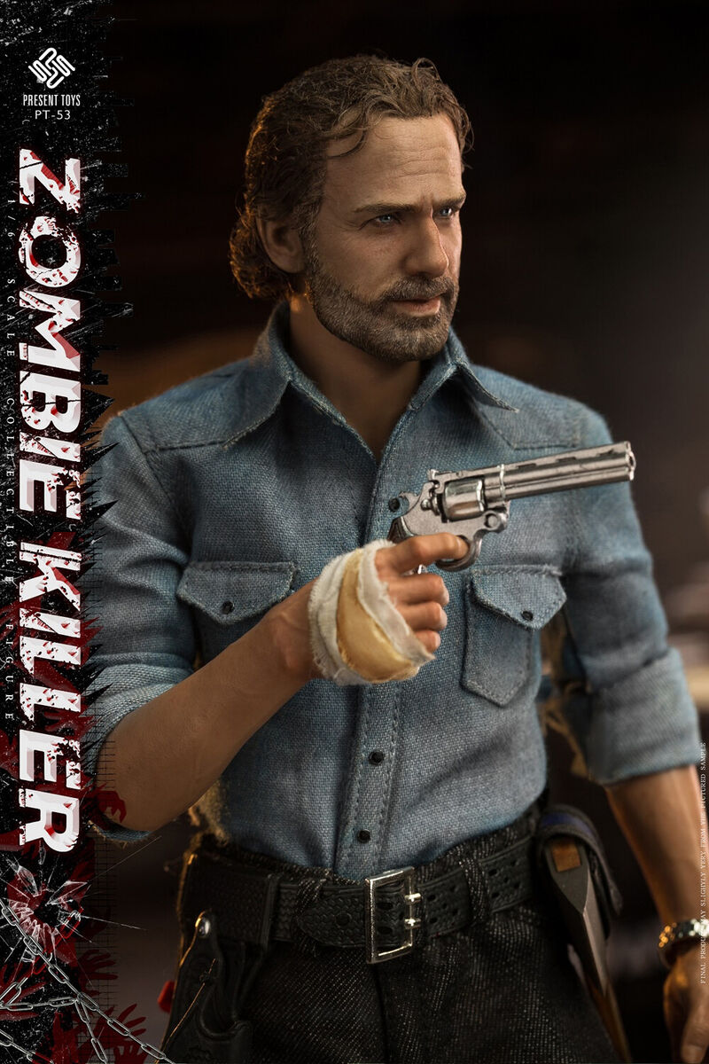 PRESENT TOYS PT-sp53ウォーキング デッド リック グライムズ PRESENT TOYS Rick Grimes The Walking Dead 12in Action Figure