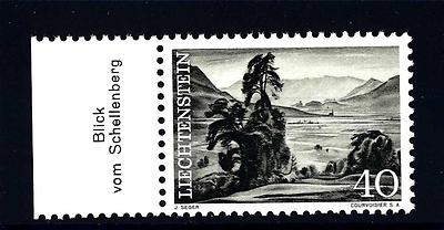 LIECHTENSTEIN - 1961 - Various subjects - 40 r. - Schellenberg