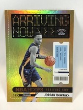 2023-24 NBA Hoops Jordan Hawkins Arriving Now Gold Foil Holo RC Rookie #1