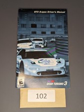 Gran Turismo 3: A-Spec Sony PlayStation 2, 2006 MANUAL ONLY