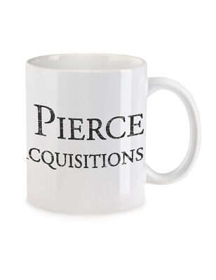 Pierce & Pierce Kaffeetasse American Symbol Sign Company Logo Psycho Banker