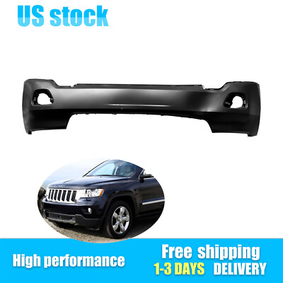 For 2011-2013 Jeep Grand Cherokee CH1000979 New Primed Front Bumper Cover Fascia