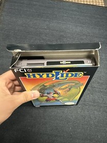 Hydlide (Nintendo Entertainment System, NES) Complete In Box CIB With Poster