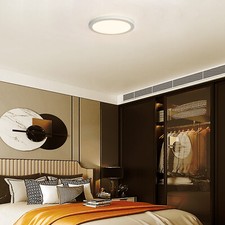 9''/12'' 24W Led Flush Mount Ceiling Light, 5CCT 2700K 3000K 3500K 4000K 5000K