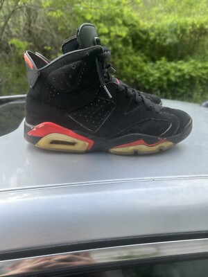 Size 9.5 - Jordan 6 Retro Mid Infrared Fast Shipping Good Condition
