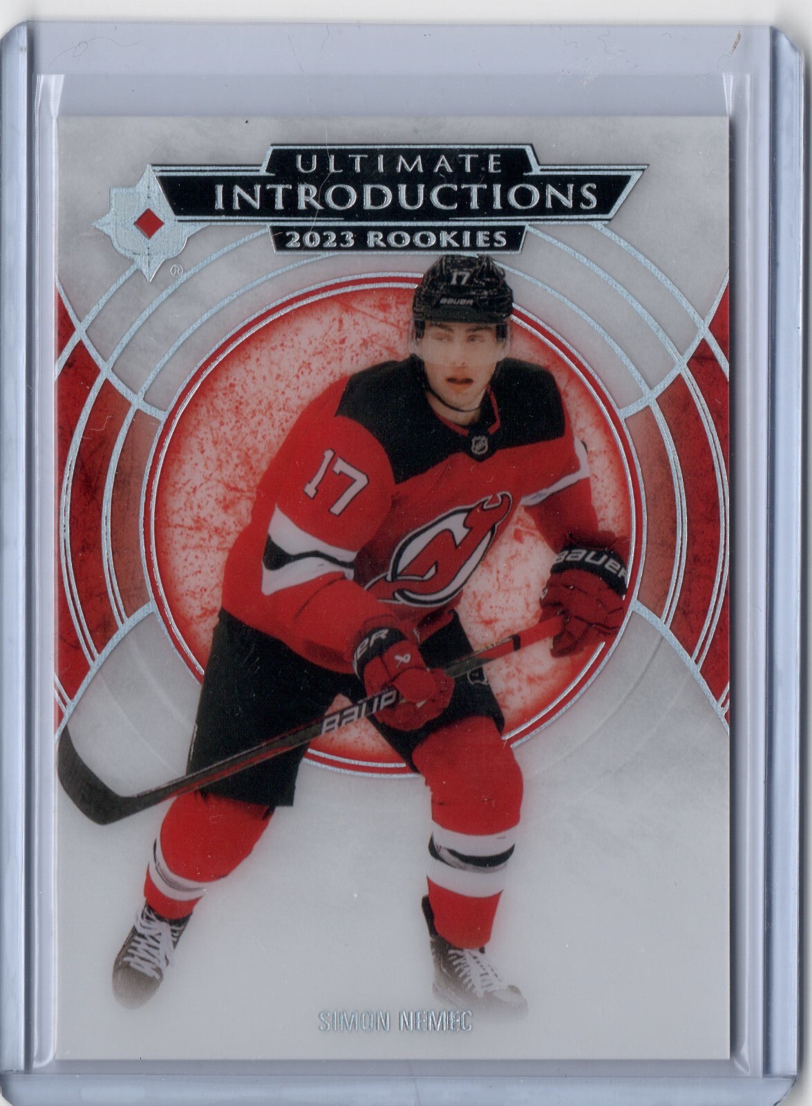 2023-24 Upper Deck Ultimate Collection Simon Nemec RC #UI-50 Ultimate Introductions