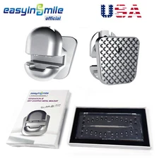 Dental Orthodontic Self Ligating Brackets Metal Braces Roth/MBT 0.022 3 4 5 Hook