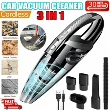 Cordless Handheld Car Vacuum Cleaner Strong Suction Portable Home Car Duster
