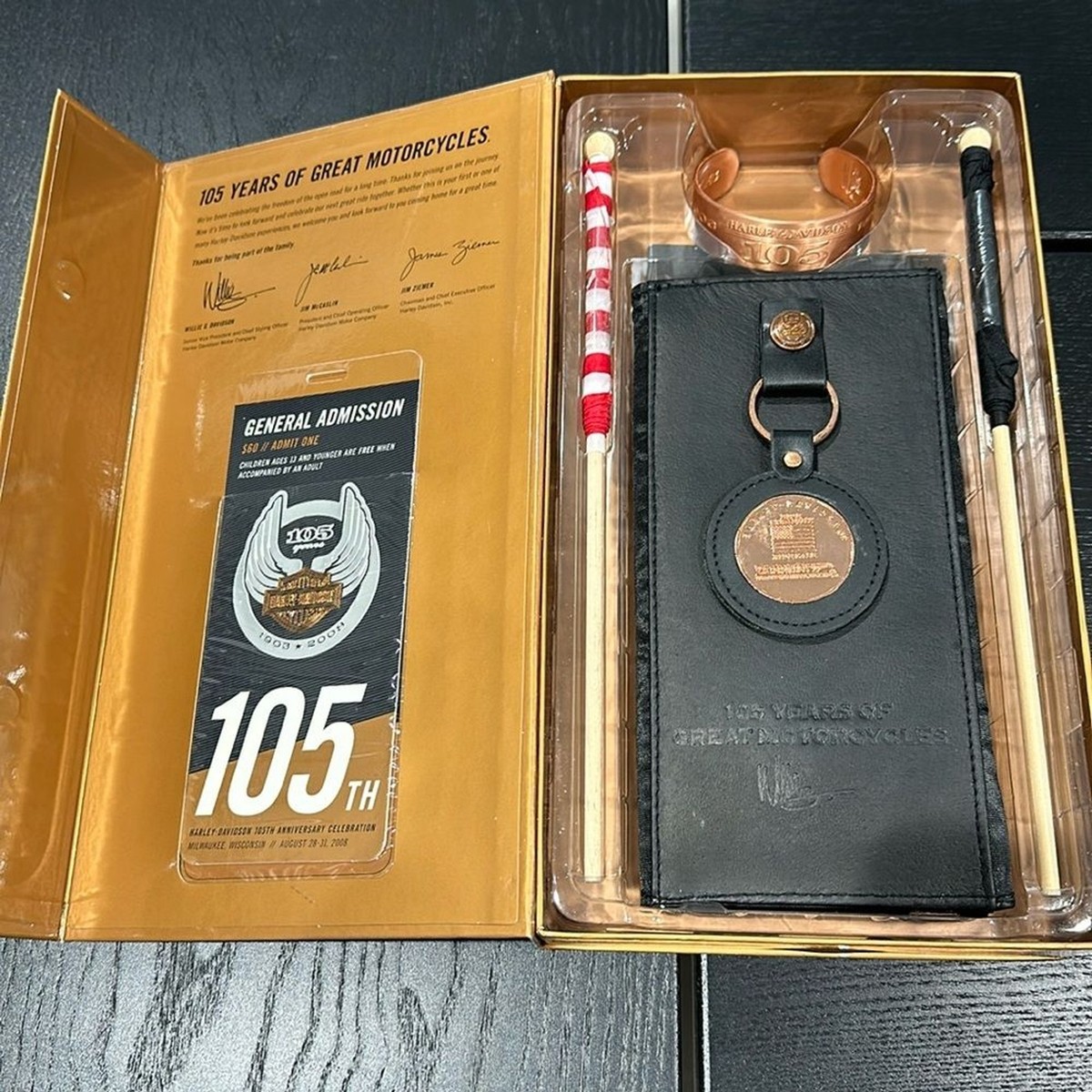 Harley-Davidson 105th Anniversary Collection Limited Edition Box