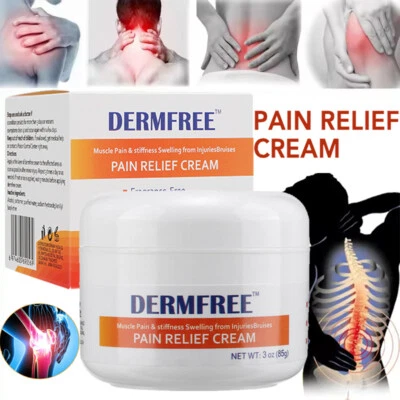 DERMFREE Extra Strong Pain Relief Cream for Knees, Back, Joints,Muscle, Arthritis Massage