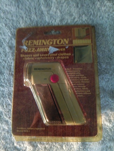 Remington Fuzz-Away Clothes Fabric Shaver Model RCS-1 Vintage 1987