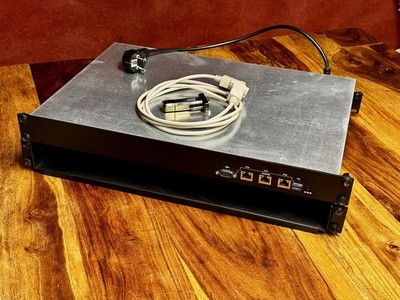 Firewall Server OPNsense pfSense PC Engines APU2E4 19'' Rack 2x128GB SSD PCIe 1x