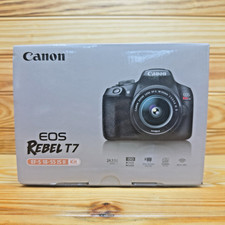 Canon EOS Rebel T7 EF-S 18-55mm IS II Kit BRAND NEW SEALED