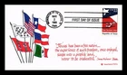 REPUBLIC OF TEXAS SESQUICENTENNIAL FDC SCOTT 2204 HEARTLAND CACHET US COVER