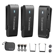 Blink300 B2 Dual-Channel Wireless Lavalier Microphone for Camera Smartphone -