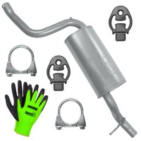 Auspuff Mitteltopf FüR Volvo V50 1 I Kombi 1.8 2.0 (2004-05/2012)