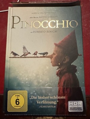 PINOCCHIO MEDIABOOK  ( 4K ULTRA HD + BLURAY)