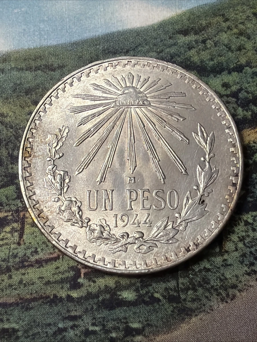 1 Peso 1944 Year Silver Mexican Coins (1905-Now) for sale | eBay