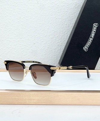 Chrome Hearts  Sunglasses MOD：VERTICAL SMILE II Size:54-18-146